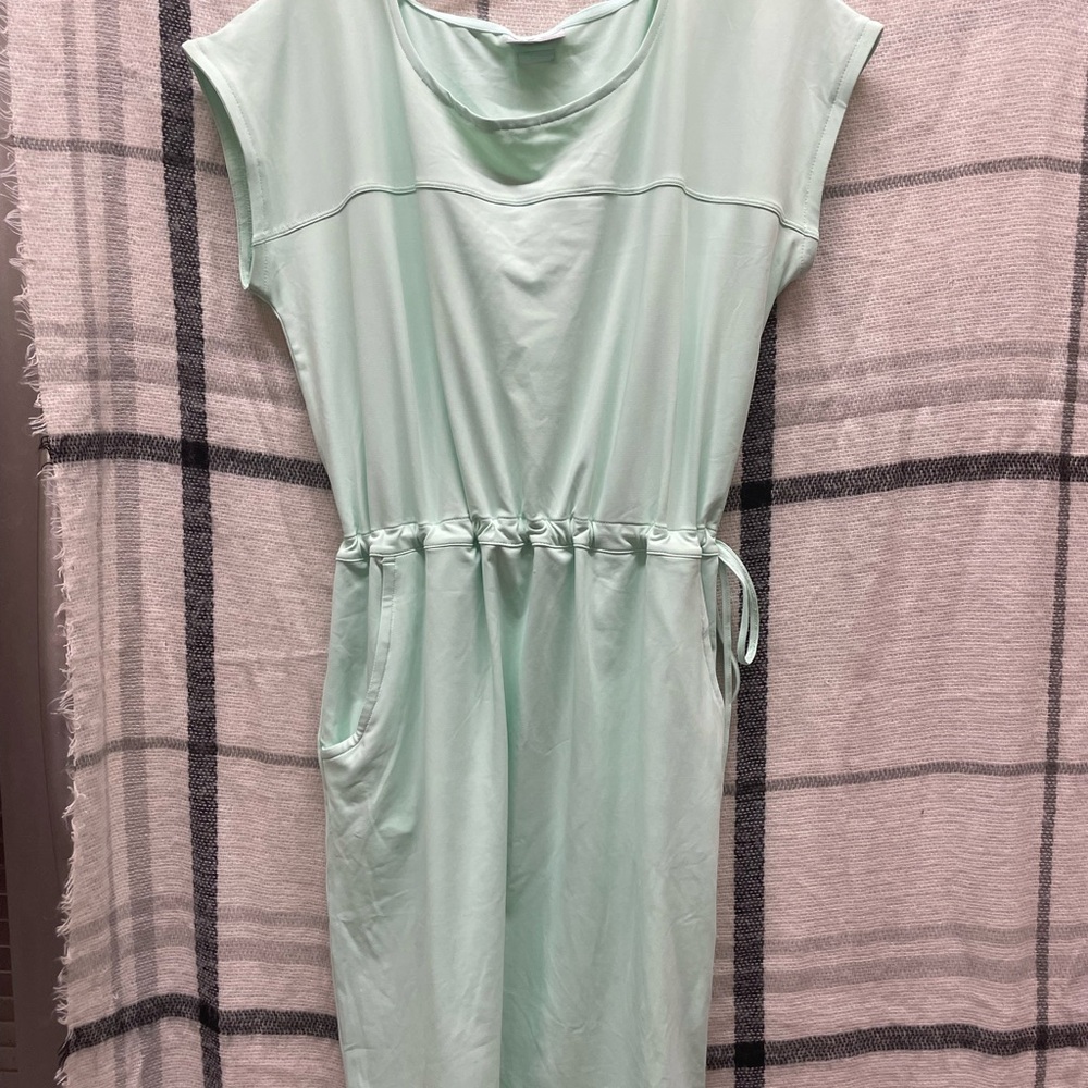 Columbia Light Green Midi Dress